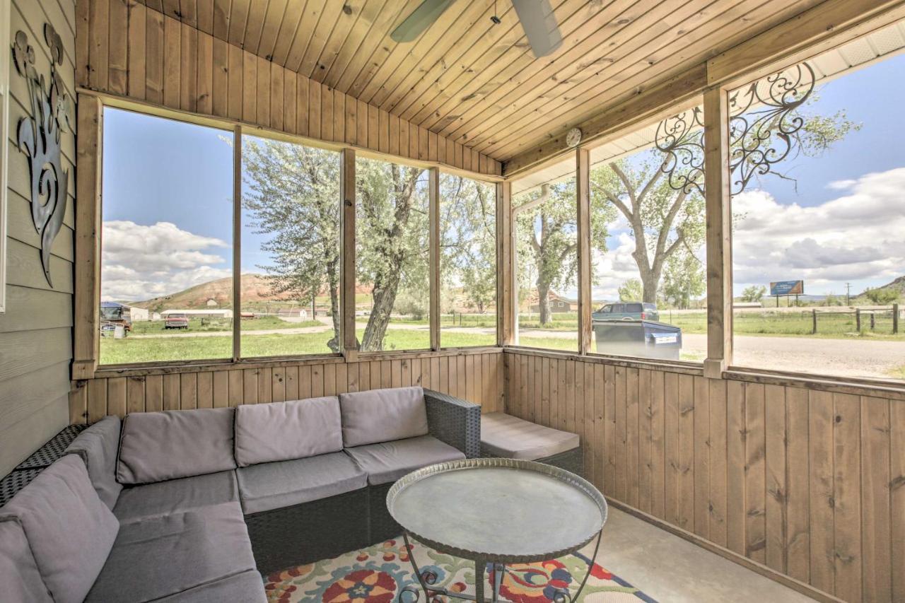 Idyllic Gem Screened Porch, Half Mi To River! Thermopolis Exterior foto